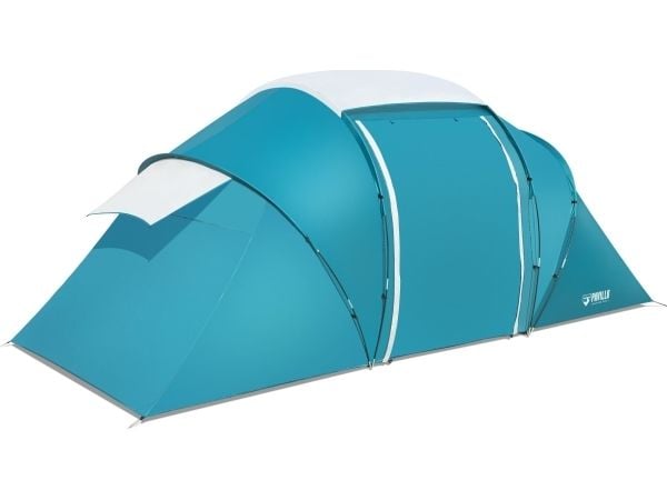 Bestway 68093, Camping, Dome/ Kuletelt, 4 person(er), 9,84 kg, Blå, Hvit