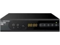 Esperanza EV106P Digital DVB-T2 H.265/HEVC-tuner, sort