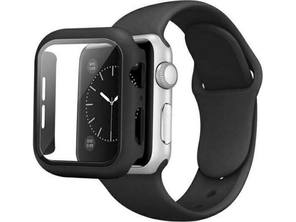 Beline Beline strap Apple Watch Silicone 38/40/41mm black color + case