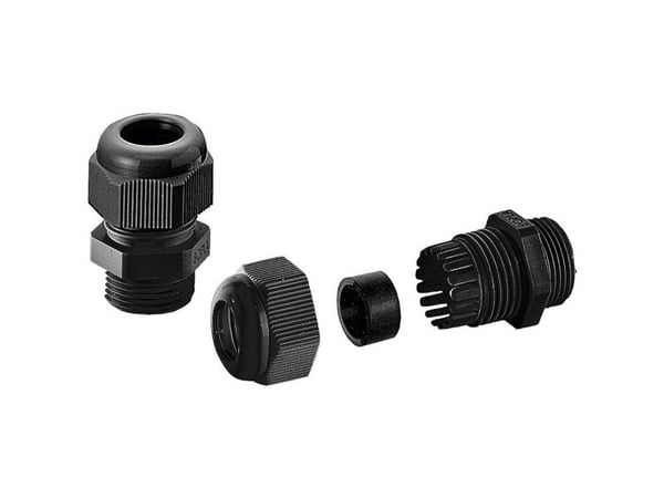 Bopla MBF 25-9005 12002402 Kaapeliläpivienti M25 Polyamidi Musta (RAL 9005) 1 kpl