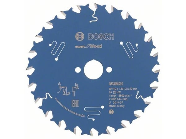 Bosch RUNDSAVKLINGE 140X20X1,8MM 24T EXP WOOD