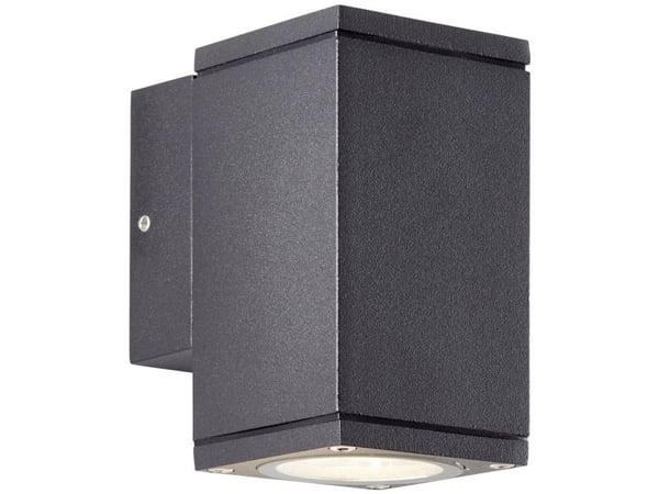 Brilliant Hally 90959A58 utendørs vegglampe GU10 antrasitt