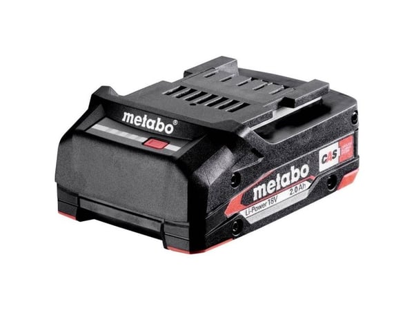 Metabo 625026000, Batteri, Lithium-Ion (Li-Ion), 2 Ah, 18 V, Metabo, Drill