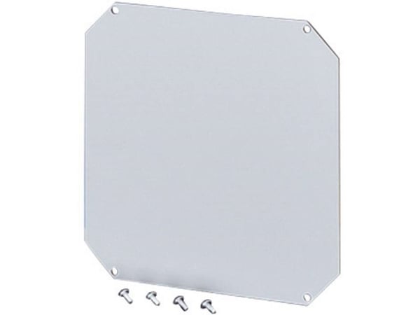 Hensel Mi MP 2 2000017 monteringsplatta (L x B) 265 x 265 mm hårdpapp 1 st