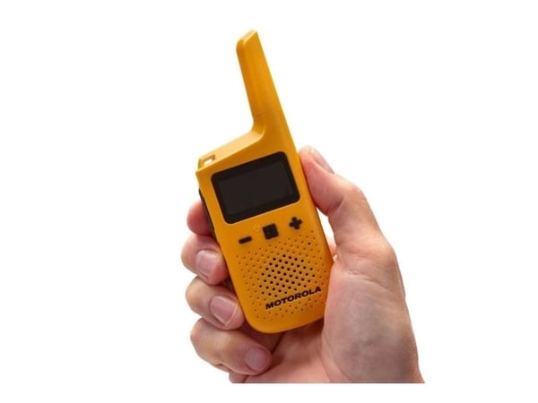 Motorola Talkabout T72, Ammattikäytön radiopuhelin (PMR), 16 kanavaa, 446.00625 - 446.19375 MHz, 8000 m, Micro-USB, 24 h