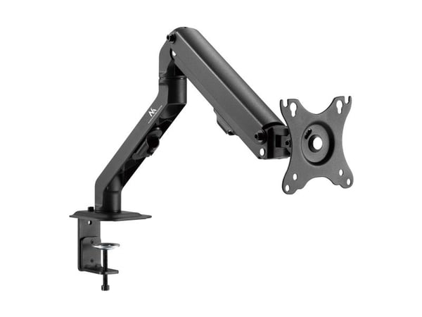 Universal skrivebordsophæng til skærm Maclean, gasfjeder 17"-27" 7kg, VESA 75x75,100x100, MC-906