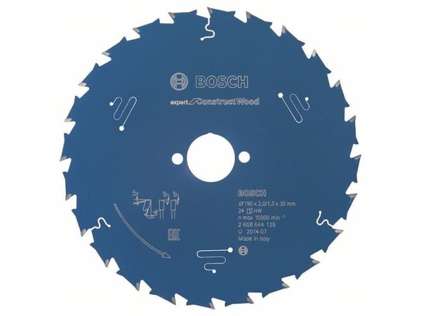 Bosch ROUND SAVKL 190X30X2MM 24T EXP CONSTRUCTWO