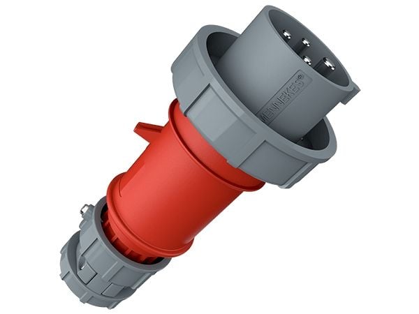 MENNEKES 3809, 16 A, 400 V, 50 - 60 Hz, 4P, 6 t, Lige