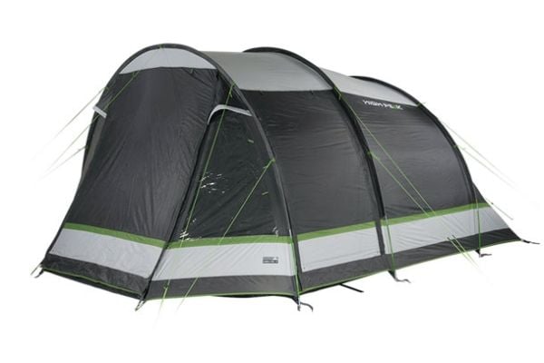 High Peak Meran 5.0, Camping, Tunell Telt, 5 person(er), Grønn, Lysegrå