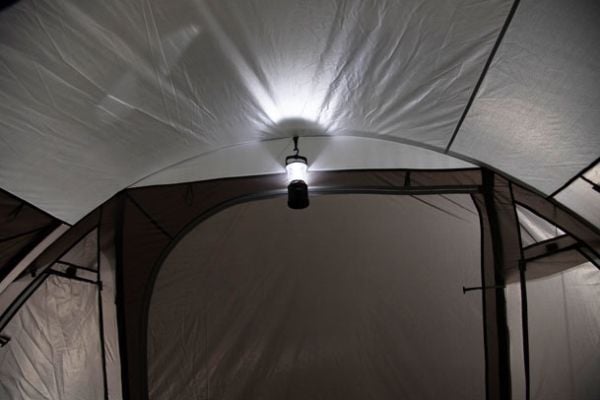 High Peak Meran 5.0, Camping, Tunell Telt, 5 person(er), Grønn, Lysegrå