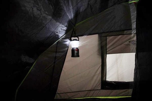 High Peak Meran 5.0, Camping, Tunell Telt, 5 person(er), Grønn, Lysegrå