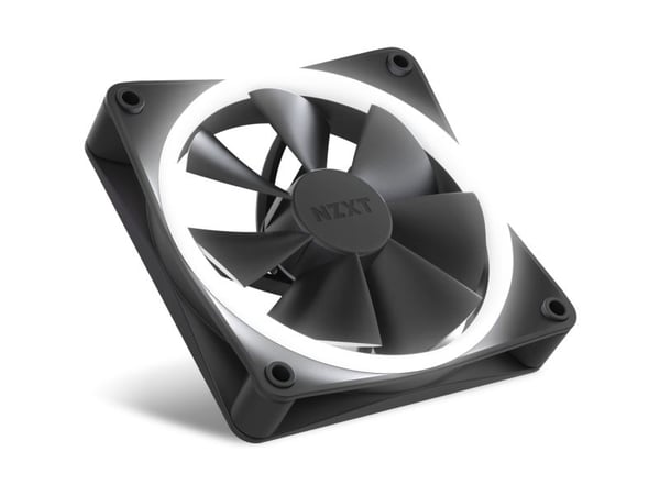 NZXT F Series F120 RGB - Innsats med vifte - 120 mm - matt svart