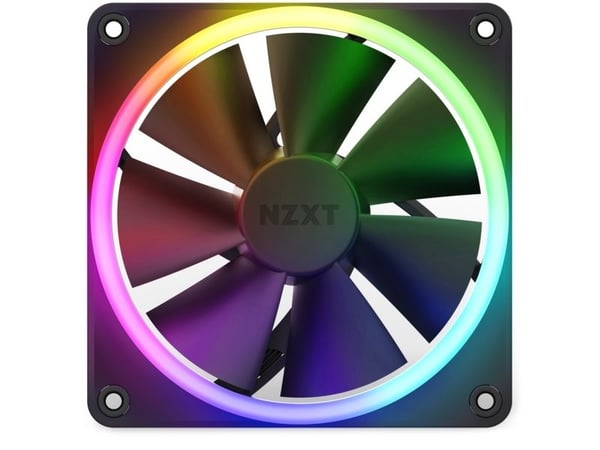 NZXT F Series F120 RGB - Innsats med vifte - 120 mm - matt svart