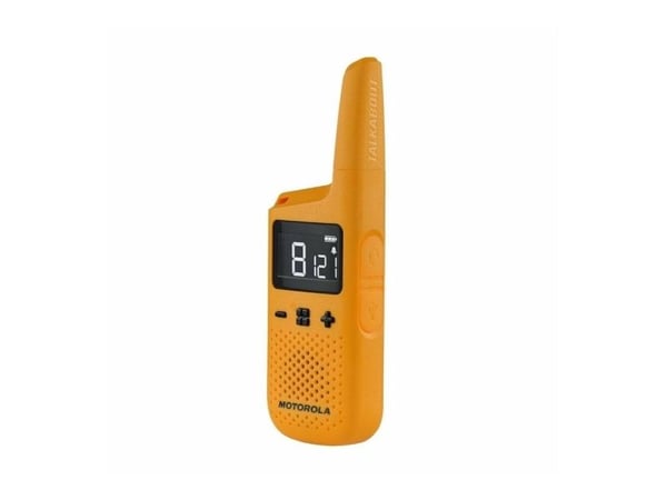 Motorola Talkabout T72, Ammattikäytön radiopuhelin (PMR), 16 kanavaa, 446.00625 - 446.19375 MHz, 8000 m, Micro-USB, 24 h