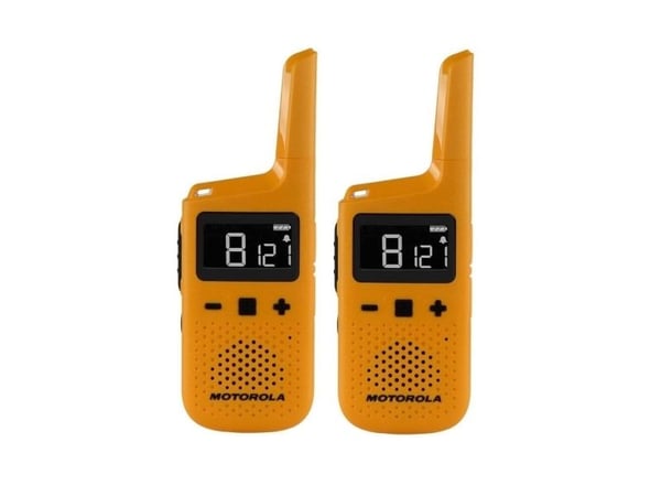 Motorola Talkabout T72, Ammattikäytön radiopuhelin (PMR), 16 kanavaa, 446.00625 - 446.19375 MHz, 8000 m, Micro-USB, 24 h
