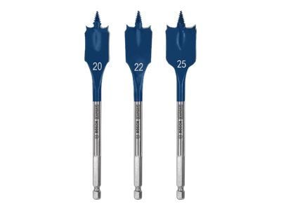 Bosch Expert - Borsett - for tre, kartong, bløtt tre, sponplater - 3 deler - 25 mm, 20 mm, 22 mm - lengde: 152 mm