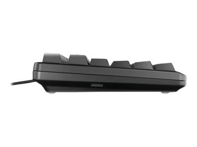 CHERRY G80-3000N RGB - Tastatur - bakgrunnsbelyst - USB - Fransk - tastsvitsj: CHERRY MX Silent Red - svart