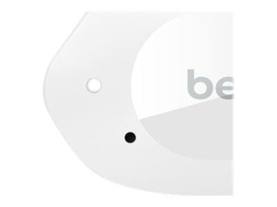 Belkin SoundForm Play - True wireless-hodetelefoner med mikrofon - i øret - Bluetooth - aktiv støydemping - skyfarge