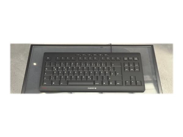 Klawiatura Cherry CHERRY STREAM KEYBOARD TKL klawiatura USB AZERTY Belgijski Czarny