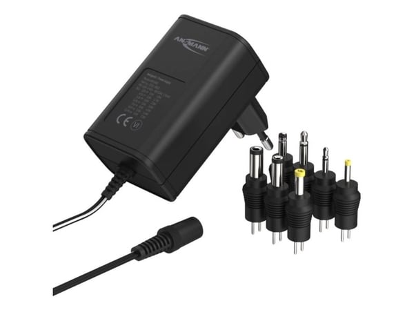 Ansmann APS 600, 0.6 A, 68,9%, Oikosulku, 50 - 60 Hz, Musta, Laatikko