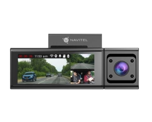 NAVITEL RC3 PRO - Instrumentbordkamera - 1080 p / 30 fps - 2.0 MP - Wi-Fi - G-Sensor - svart