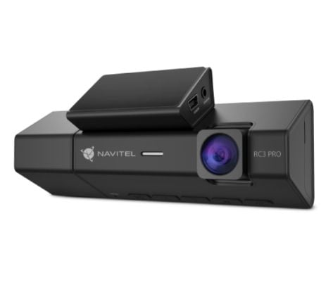 NAVITEL RC3 PRO - Instrumentbordkamera - 1080 p / 30 fps - 2.0 MP - Wi-Fi - G-Sensor - svart