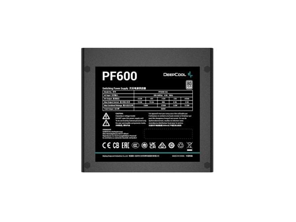 Deepcool PF PF600 - Virtalähde (sisäinen) - 450 wattia