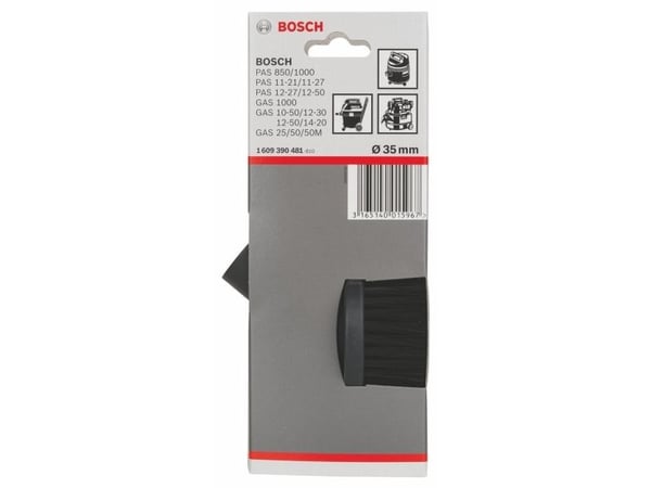 Bosch - Rund børste - for støvsuger - for Bosch GAS 20, GAS 35, GAS 50, PAS 11-21, PAS 12-27; GAS 35