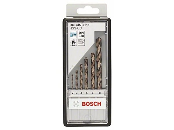 Bosch METALBORSÆT HSS-CO 6 STK ROBUSTLINE