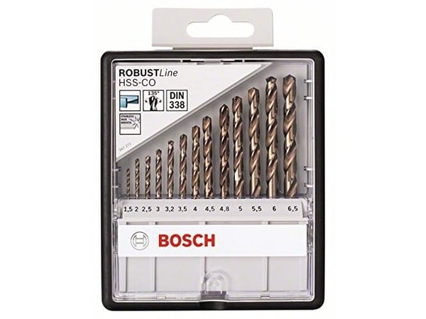 Bosch METALBORSÆT HSS-CO 13 STK ROBUSTLINE
