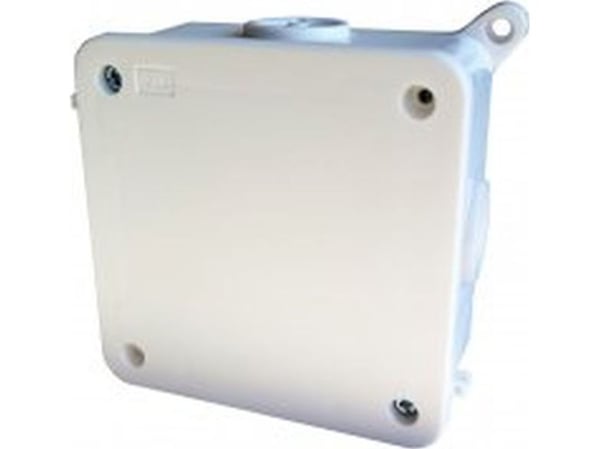 Karlik tät installationsdosa utan klämmor 100x100mm svart 12PHS-5