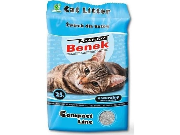 Kattesand Super Benek Compact 25 l Kattesand Super Benek Compact 25 l
