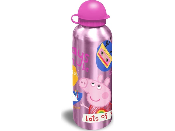 Kids Euroswan BIDON PEPPA PIG 500 ml, 1 stk, blandede mønstre PP17040