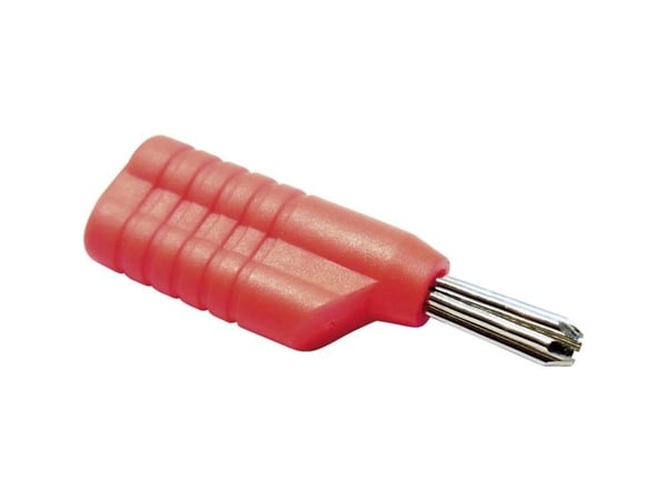 Schnepp S 4041 S Bananplugg Kontakt, rett Stiftdiameter: 4 mm Rød 1 stk