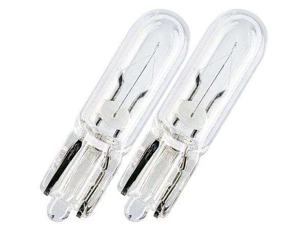 12V/2W T5 pære, ROHS-kompatibel