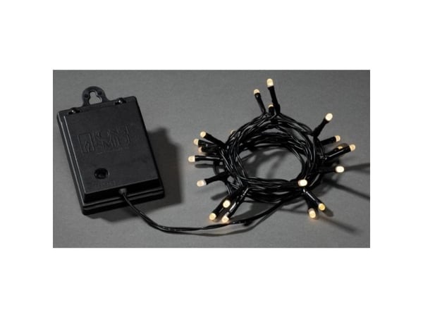 Konstsmide 3722-130, 20 lamppua, LED, Lämmin valkoinen, 2500 K, 2,6 lm, Sisä- ja ulkotila