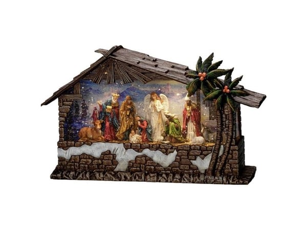 Konstsmide 4286-000, Ljusdekoration, figur, Brun, Plast, Universal, IP20, 5 h