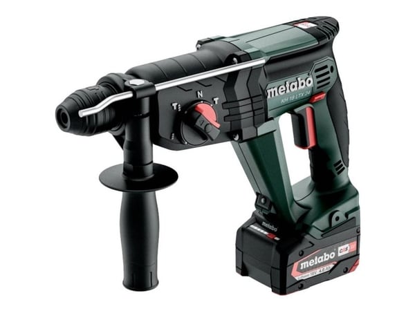 Metabo KH 18 LTX 24, SDS Plus, Sort, 2,4 cm, 1400 RPM, 2,1 J, 5200 bpm