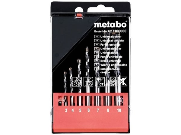 Metabo 627186000 Yleiskäyttöinen porasarja