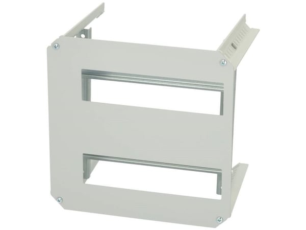 Fibox DRS ARCA 303021 Asennuskehys 2-rivinen Teräs Harmaa (L x S) 300 mm x 300 mm 1 kpl 1 kpl
