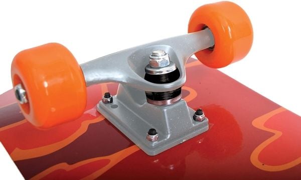 Skateboard Schildkrot Kicker Parkour brun/oransje/svart (510602)