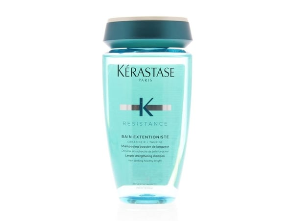 Kerastase Bain Extentioniste, Naisten, Shampoo, Vaurioituneet hiukset, Musta, Vaalea, Ruskea, Kastanja, Harmaa, Punainen, 250 ml, Vahvistava