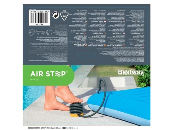 Bestway fotpumpe 13 cm Bestway 62147