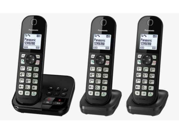 Panasonic KX-TGC463GB trådlös telefon svart