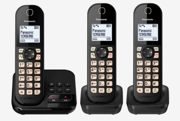 Panasonic KX-TGC463GB trådlös telefon svart