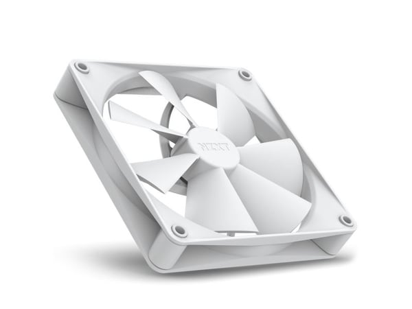 NZXT F Series F140P - Kabinettvifte - 140 mm - matt hvit