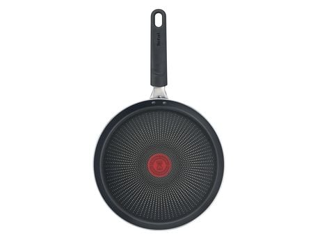 TEFAL D52210 Resist Intense crêpe-panne 25 cm med speileffekt vinrød