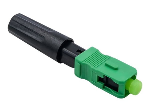 Qoltec - Verkkoliitin - SC/APC yksimuotoliitin (uros) - valokuitu - 3 mm