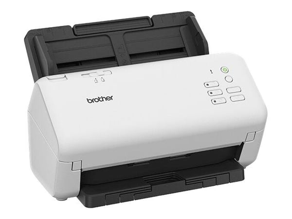 Brother ADS-4300N - Dokumentskanner - Dobbel CIS - Dupleks - A4 - 600 dpi x 600 dpi - inntil 40 spm (mono) / inntil 40 spm (farge) - ADF (80 ark) -...