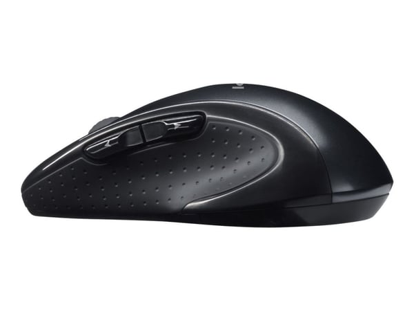 Logitech M510 - Mus - høyrehendt - laser - 7 knapper - trådløs - 2.4 GHz - USB trådløs mottaker - for Core Innovations CLT136401